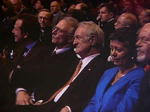 Bundespräsident Johannes Rau während des Kongresses